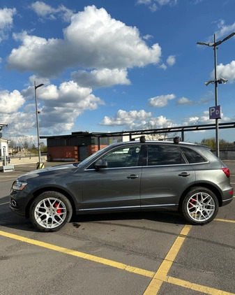 Audi Q5 cena 79990 przebieg: 143695, rok produkcji 2016 z Kąty Wrocławskie małe 277